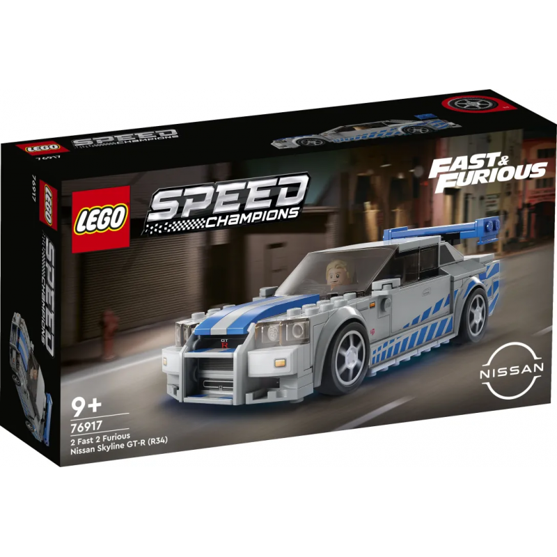 Lego Technic 2 Fast 2 Furious Nissan Skyline GT-R (R34) (76917)