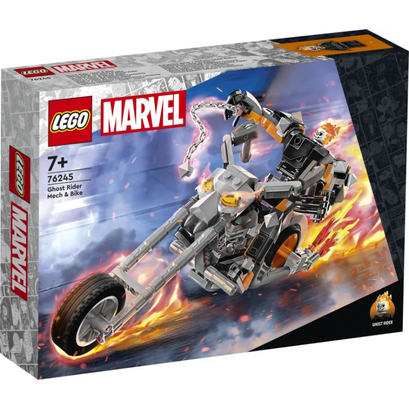 Lego Marvel Ghost Rider Mech & Bike (76245)