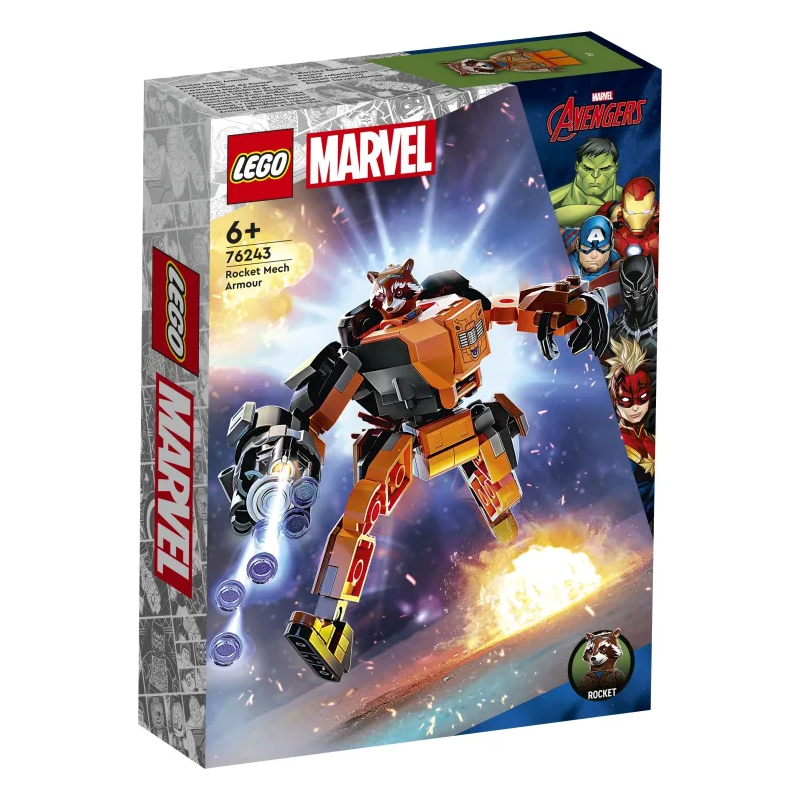 Lego Marvel Rocket Mech Armor (76243)