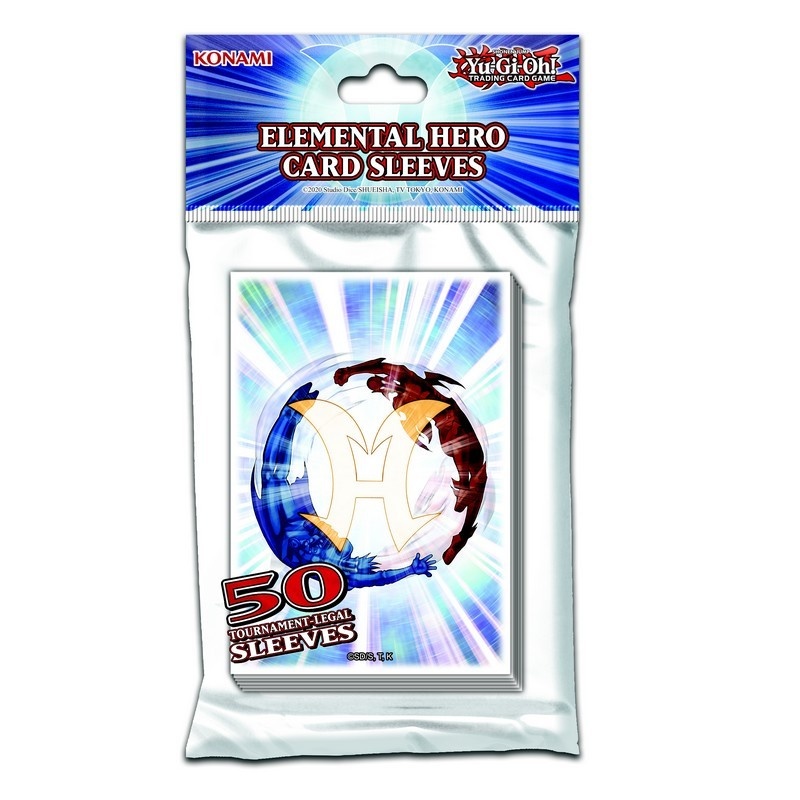 Konami Yu-Gi-Oh! - Elemental Hero Card Sleeves (YGO-EHSlvs)