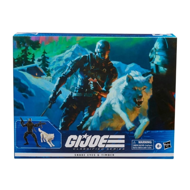 G.I. Joe Classified Series Snake Eyes & Timber Action Figures (F43215L00)