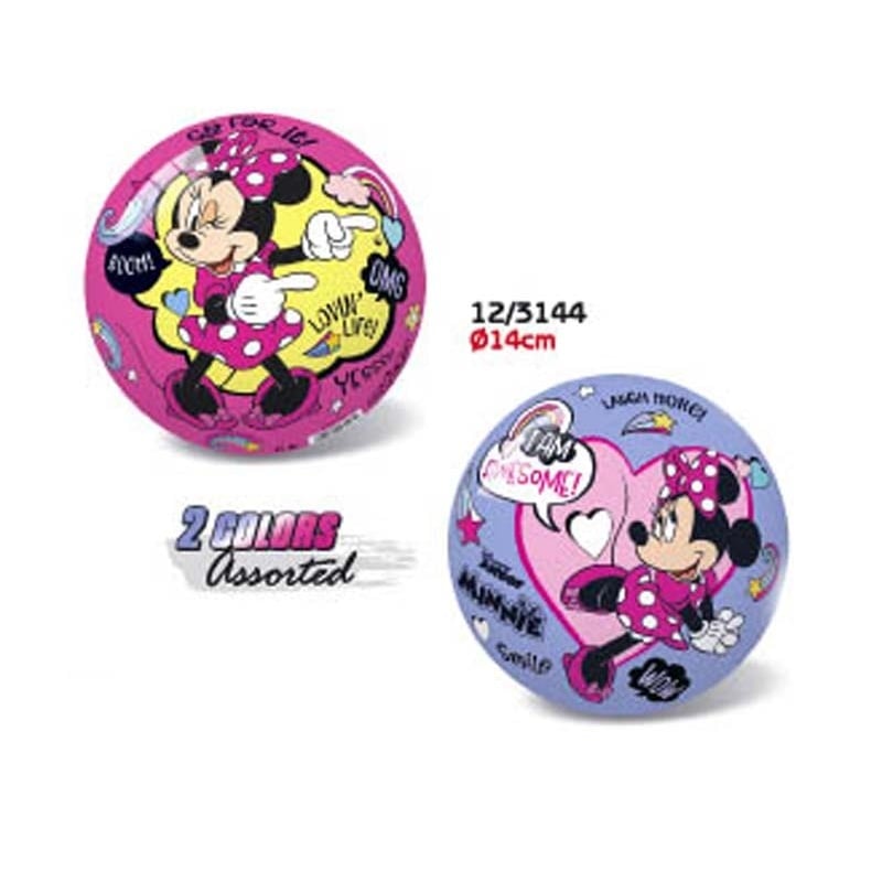 Star Toys Μπάλα Πλαστική 14Εκ. Disney Minnie - 1 τμχ (12/3144)