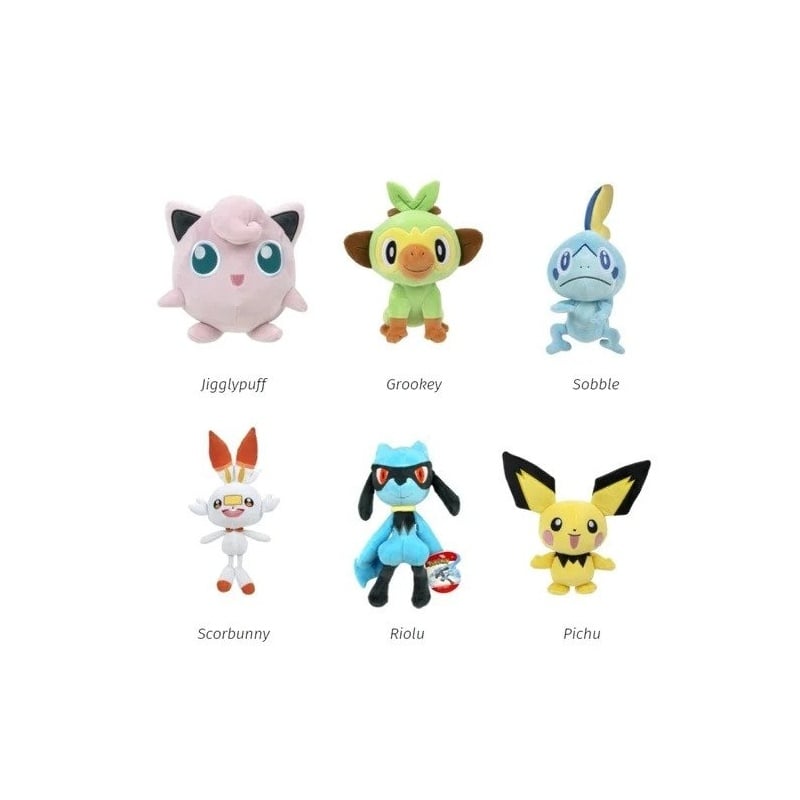 Pokemon Pokemon Λούτρινα 20Cm W12 (6 Σχέδια) - 1 τμχ (JW095217-C)