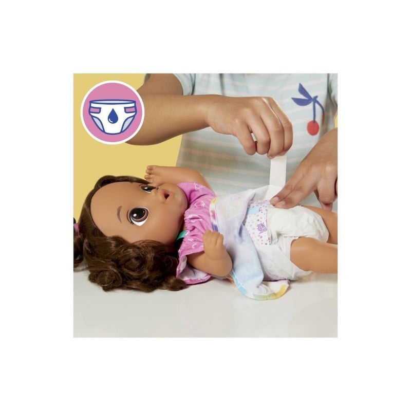 Baby Alive Fruity Sips Lemon Brunette Hair (F7357) φωτογραφία