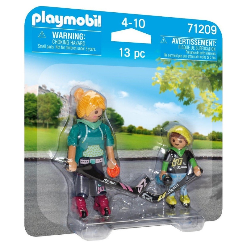 Playmobil Playmobil Duopack Παικτες Roller Hockey (71209)