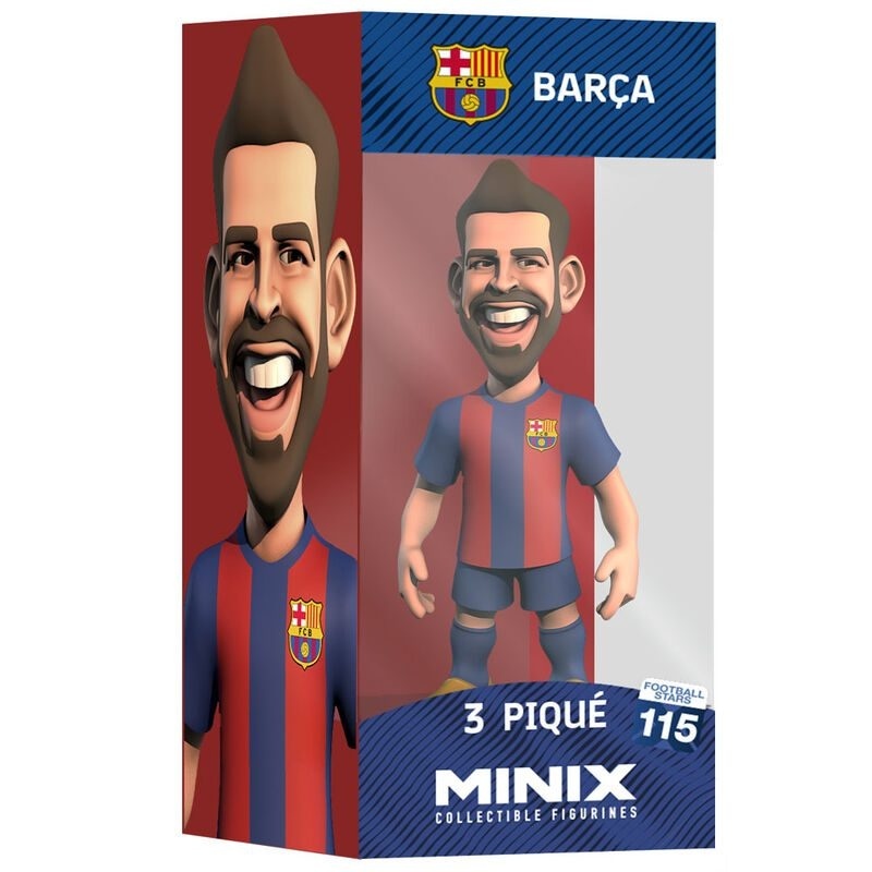 Minix Figurine Fc Barcelona Pique 12Cm (13050)