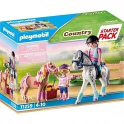 Playmobil Starter Pack Φροντίζοντας Τα Άλογα ( 71259 )