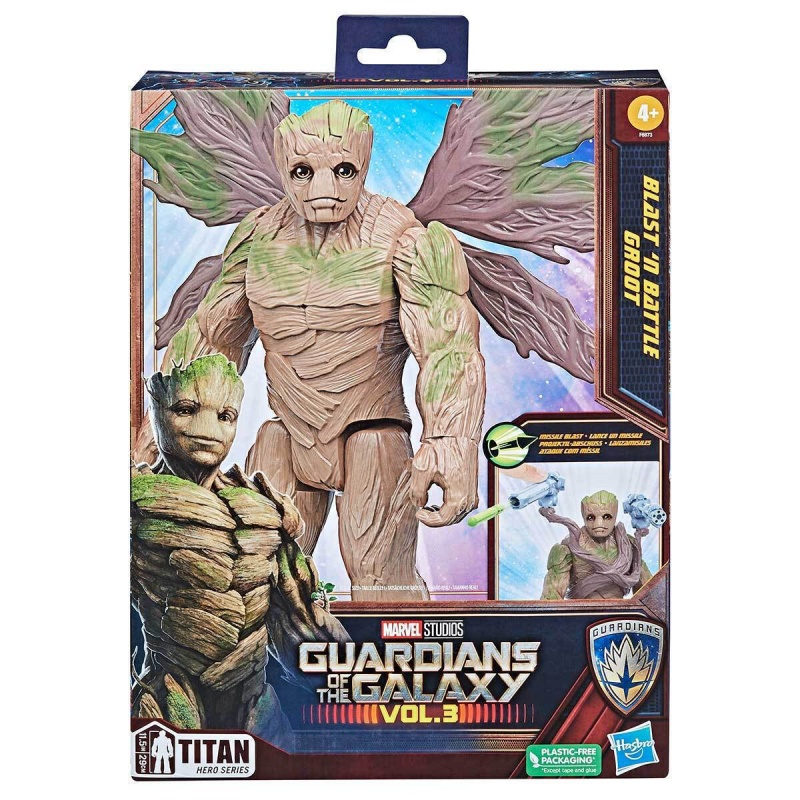 Guardians Of The Galaxy Titan Hero Deluxe Groot ( F6873 )
