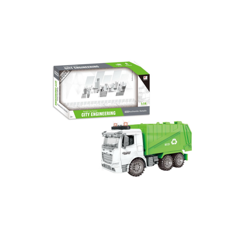 Φριξιον Φορτηγό Ανακύκλωσης Με Φως Και Ήχο (JA108800)