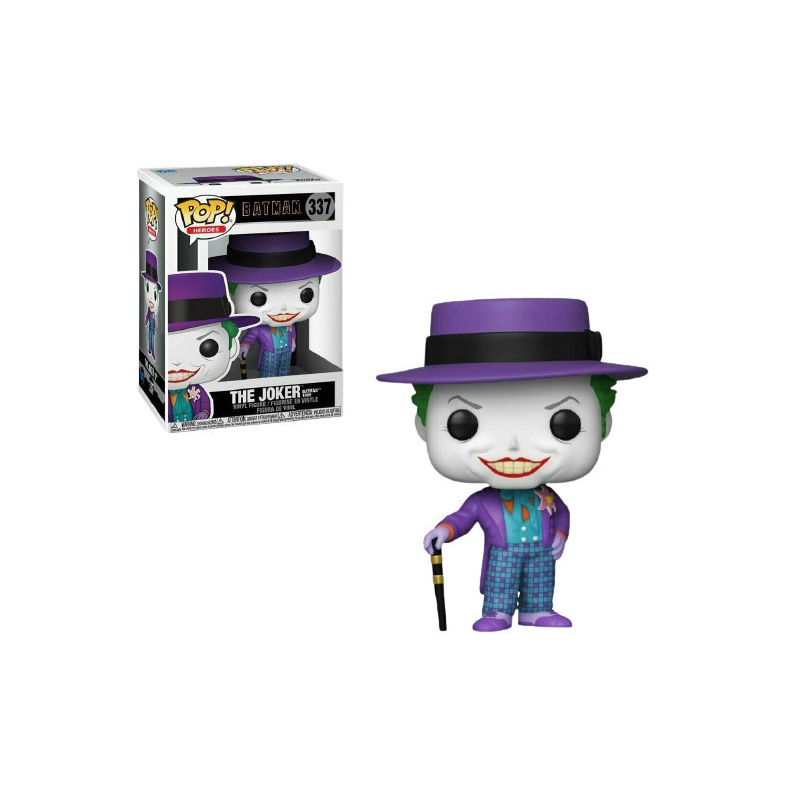 Funko Funko Pop! Heroes: Batman 1989 - The Joker with Hat 337 (UND47709)