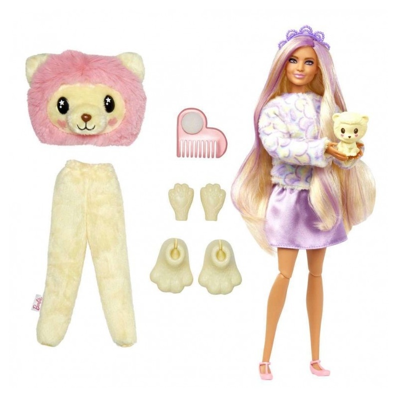 Barbie Cutie Reveal – Λιονταρακι (HKR06)