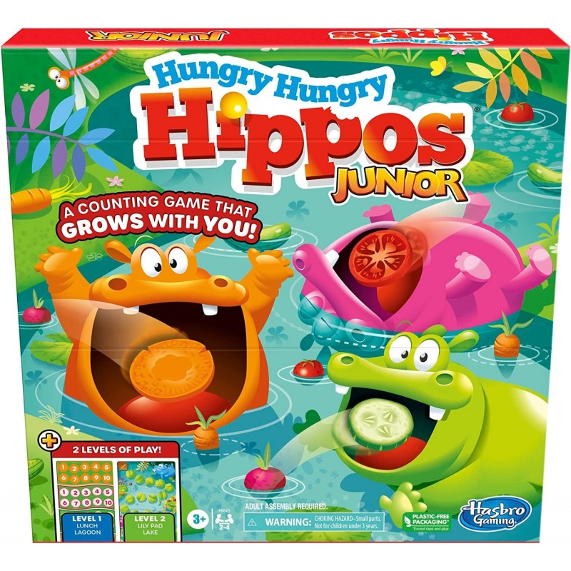 Επιτραπέζιο Hungry Hungry Hippos Junior (F6645)