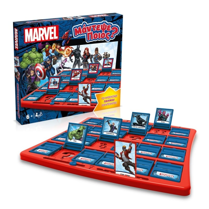 Επιτραπέζιο Winning Moves Marvel: Μάντεψε Ποιος (Ελληνική Έκδοση) (WM02954-GRK-6) φωτογραφία