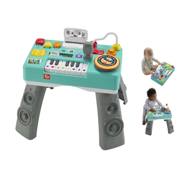 Fisher Price Ekπαιδευτικη Κονσολα Dj Με Φωτα Και Ηχους (HRB61)