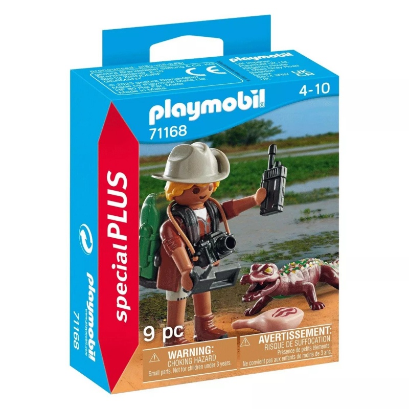 Playmobil Εξερευνητής με αλιγάτορα (71168)