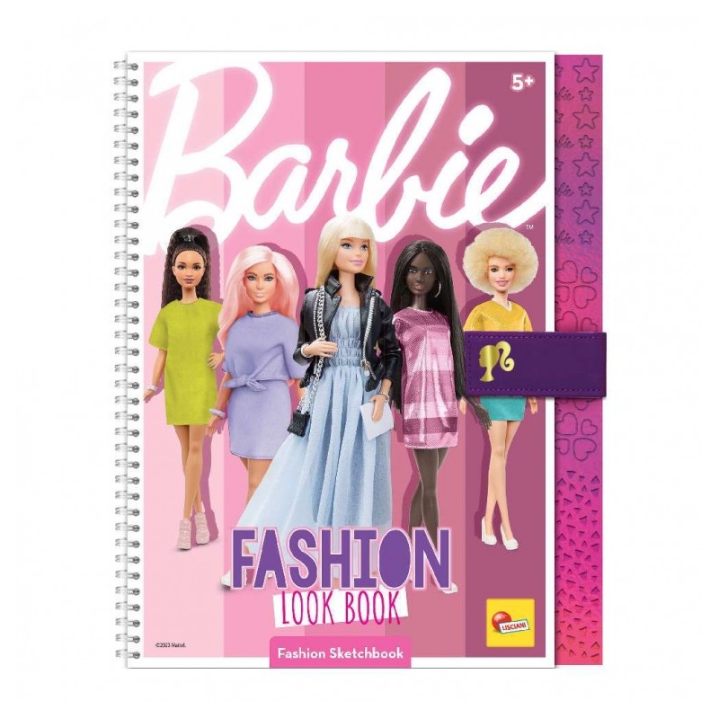 Real Fun Toys Barbie Sketch Book Fashion Look Book (17.12877)