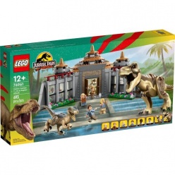 Lego Jurassic World  Visitor Center: T. Rex & Raptor Attack (76961)
