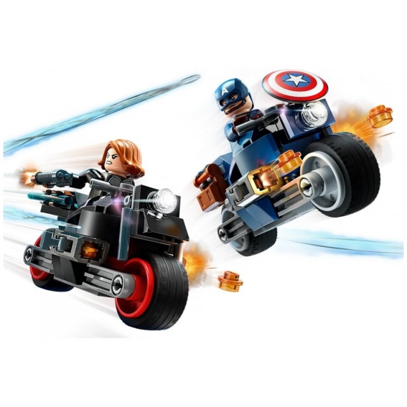 Lego Super Heroes Black Widow & Captain America Motorcycles (76260) φωτογραφία