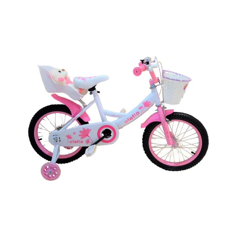 Ποδήλατο 12'Affetto Purple Lady White Pink 12’’ ( 00117 )