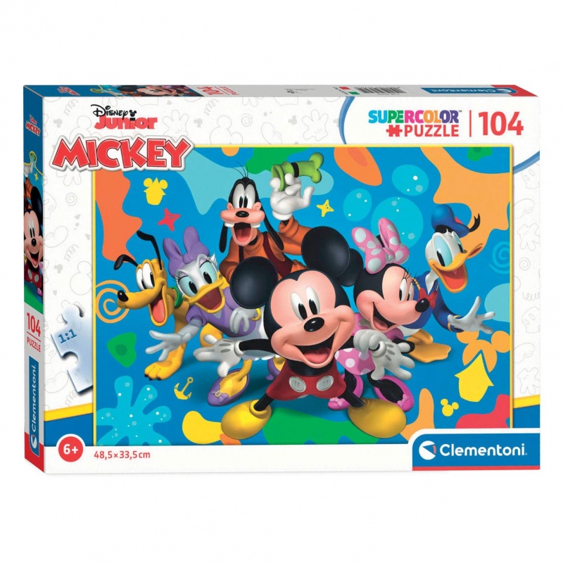 Παζλ 104 S.C. Super Color Mickey (1210-25745) φωτογραφία