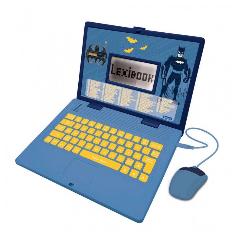 Real Fun Toys Lexibook Eκπαιδευτικό Δίγλωσσο Laptop Batman (25.JC598BATi8)