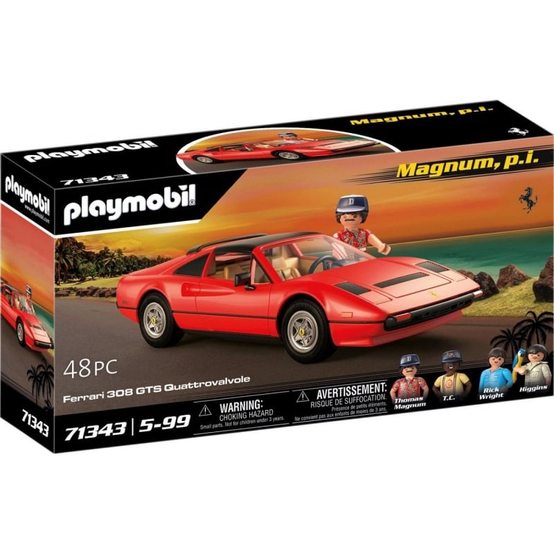 Playmobil Playmobil Magnum P.I. Ferrari 308Gt (71343)