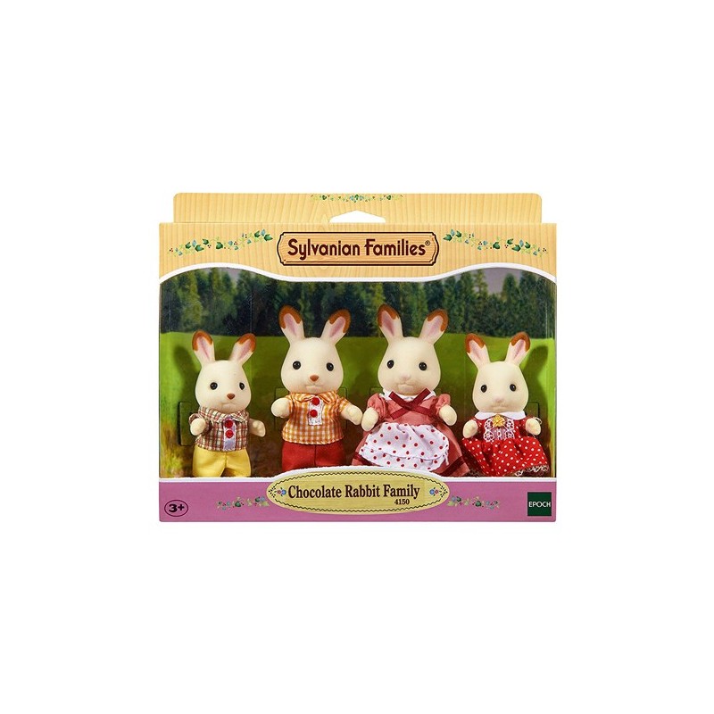 Sylvanian Families Chocolate Rabbit Οικογένεια (4150)