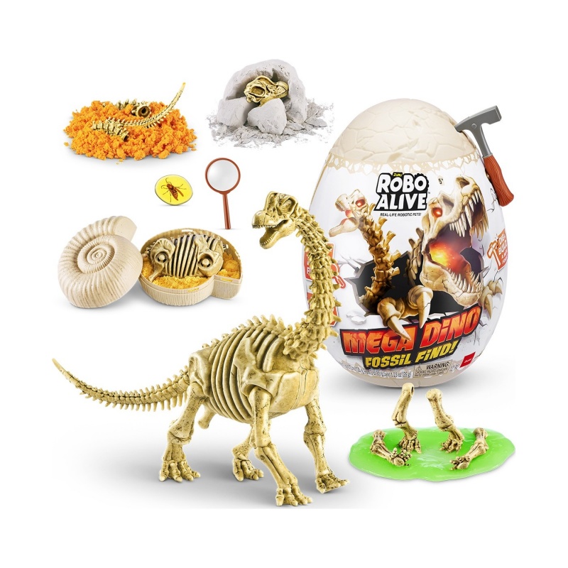 Αυγο Dino Fossil Mega Robo Alive Series 1 2 Σχέδια - 1 τμχ (11871102)