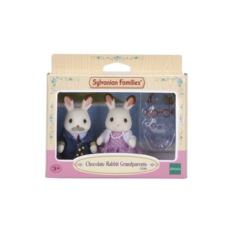 Sylvanian Families Chocolate Rabbit Παππούς &amp; Γιαγιά (5190)