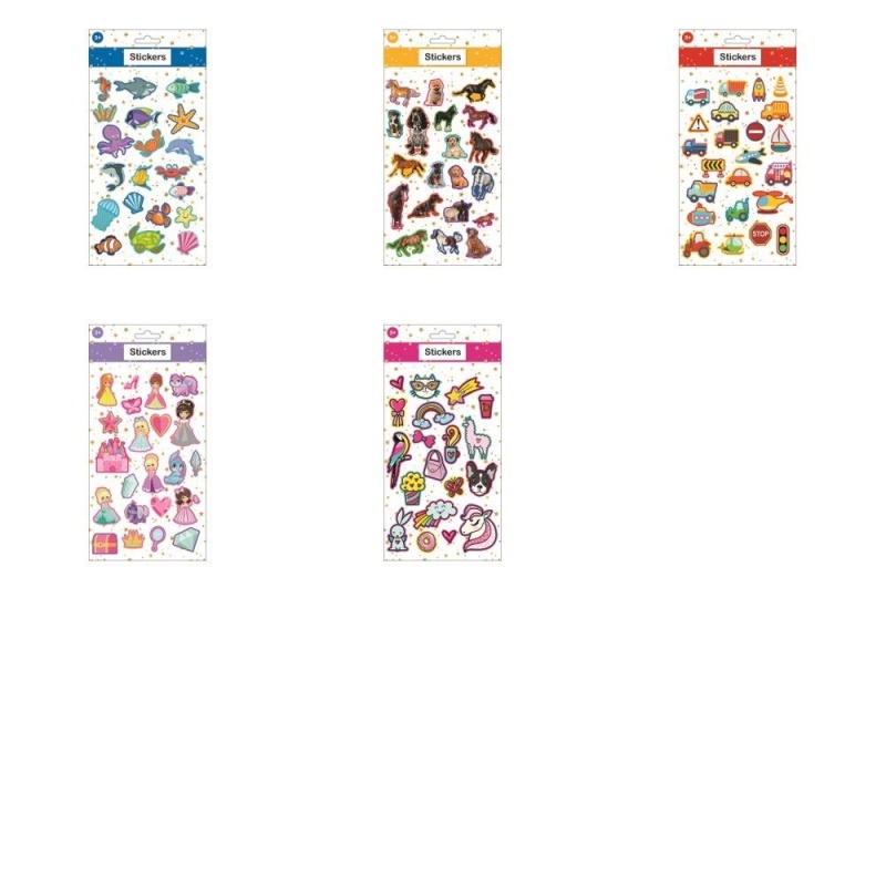 Αυτοκολλητα Sticker Puggy 30X155X012Cm- 5 Σχέδια (F06302)
