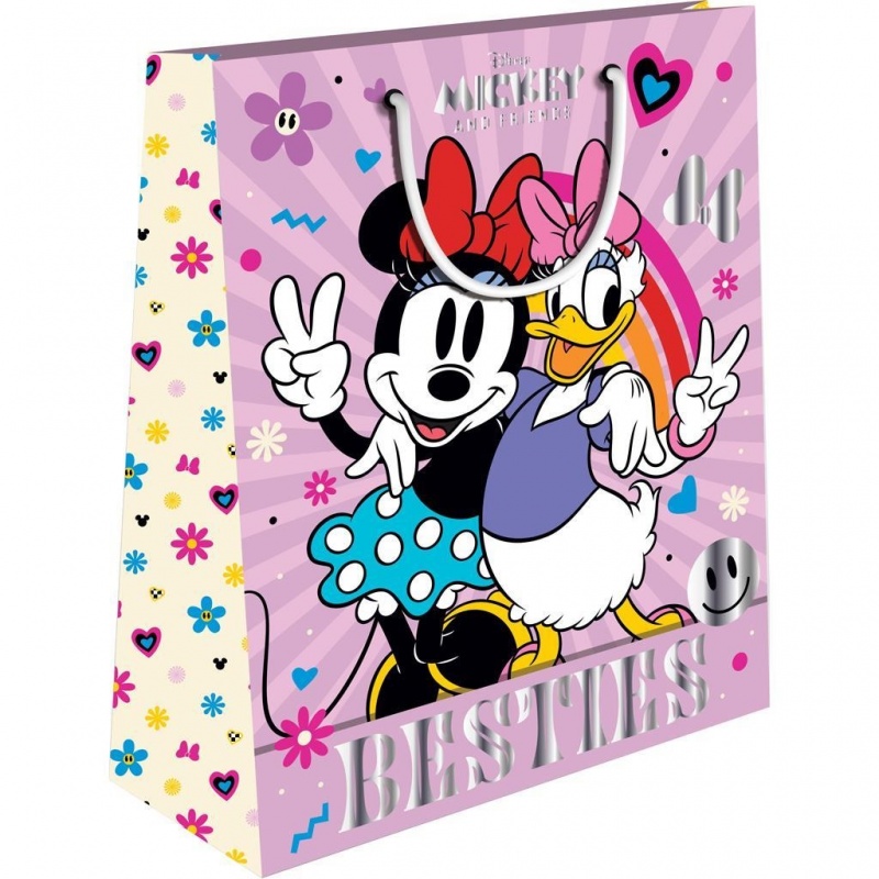 Σακουλα Δωρου Χαρτινη 26X12X32 Mickey/Minnie Με Foil (000564045)