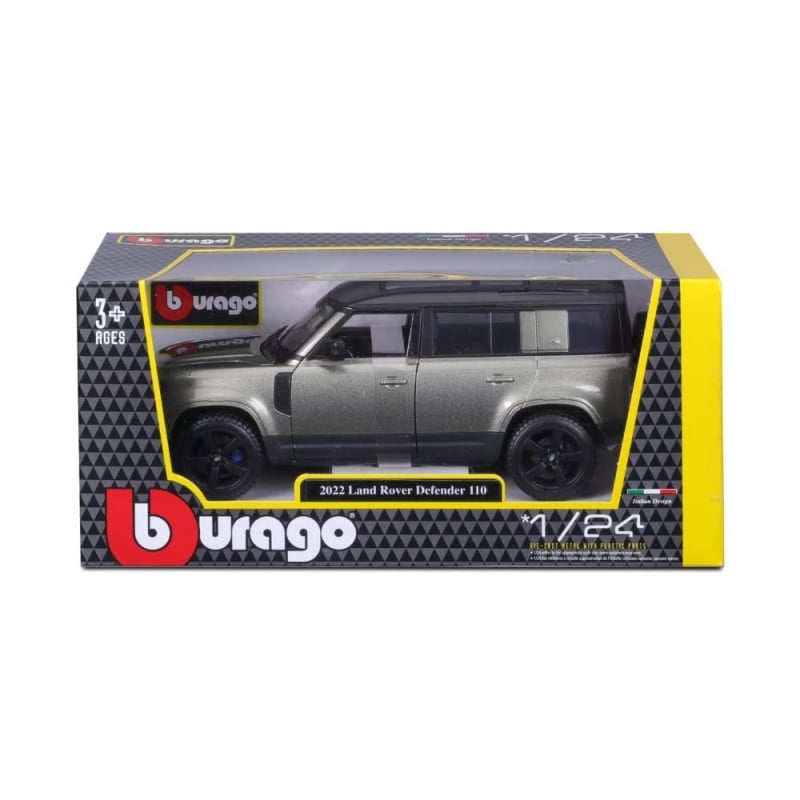 Bburago Bburago Land Rover Defender 2022 Green Metallic (18/21101 GREEN)