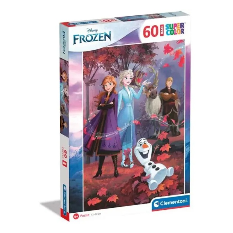 As Company Clementoni Παιδικό Παζλ Maxi Supercolor Disney Frozen 2 60 Τμχ (1200-26474)