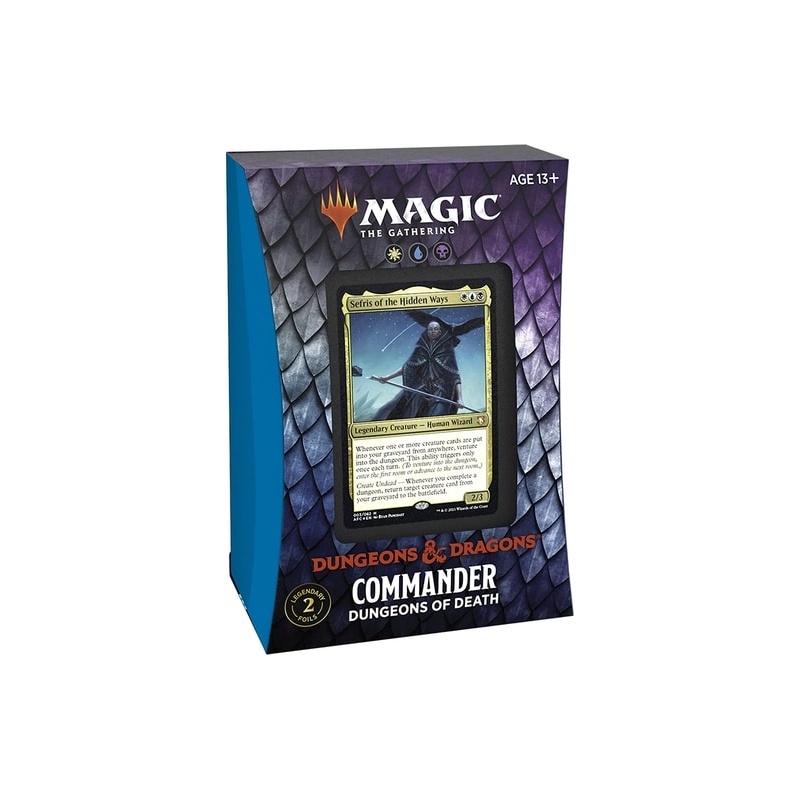 Magic the Gathering Dungeon And Dragons Forgotten Realms En Commander Deck (WOCC87490001)