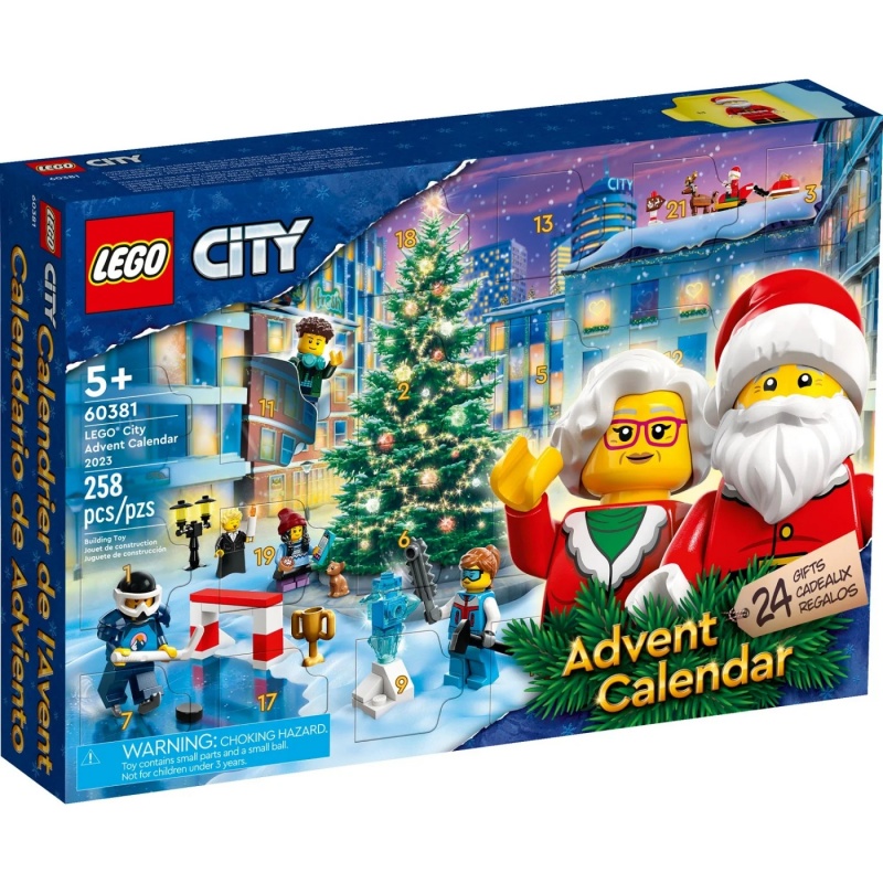 Lego City Χριστουγεννιάτικο Ημερολόγιο 2023 (60381)