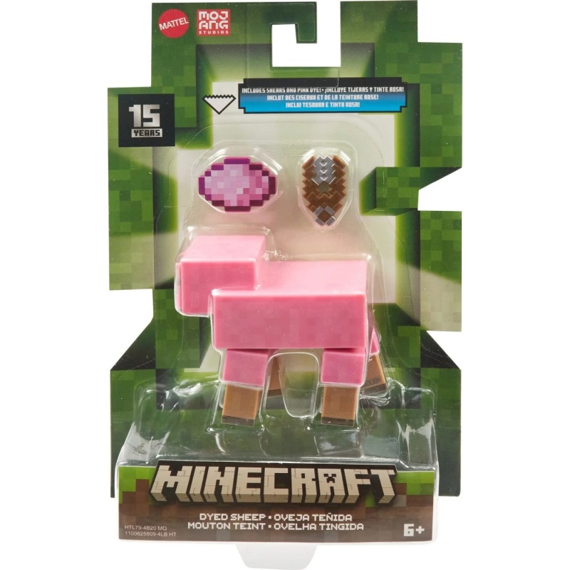 Mattel Minecraft Φιγουρες 8Εκ - 1 τμχ (GTP08)