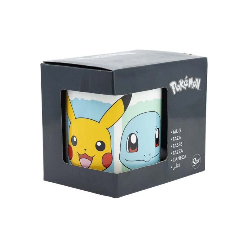 Stor Pokemon Face Partners Mug 11 Oz In Gift Box (ST00476)
