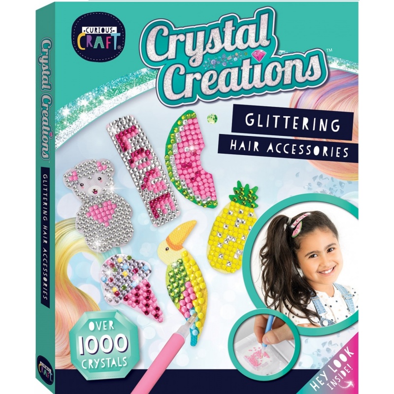 Hinkler Crystal Creations Kits: Glittering Hair Accessories (CC-10)
