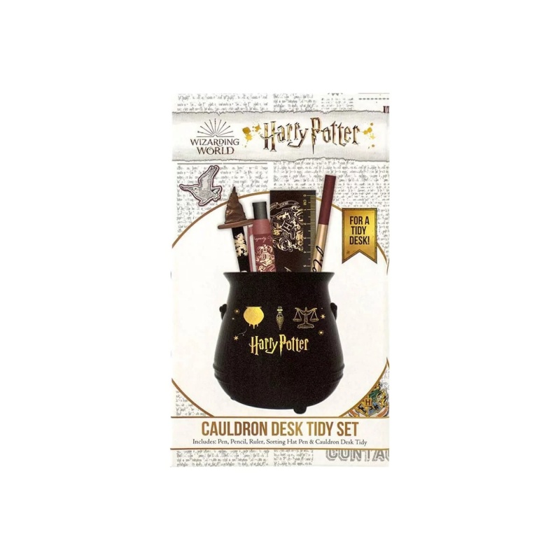 Blue Sky Studios Harry Potter Cauldron Desk Tidy Set (HP148215)