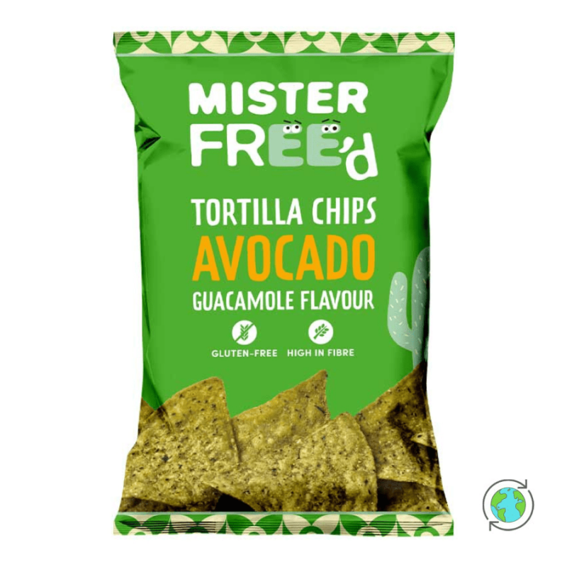 Mister Free'D Mister Free'D Tortilla Chips Avocado Guacamole 135G (MIS450578)