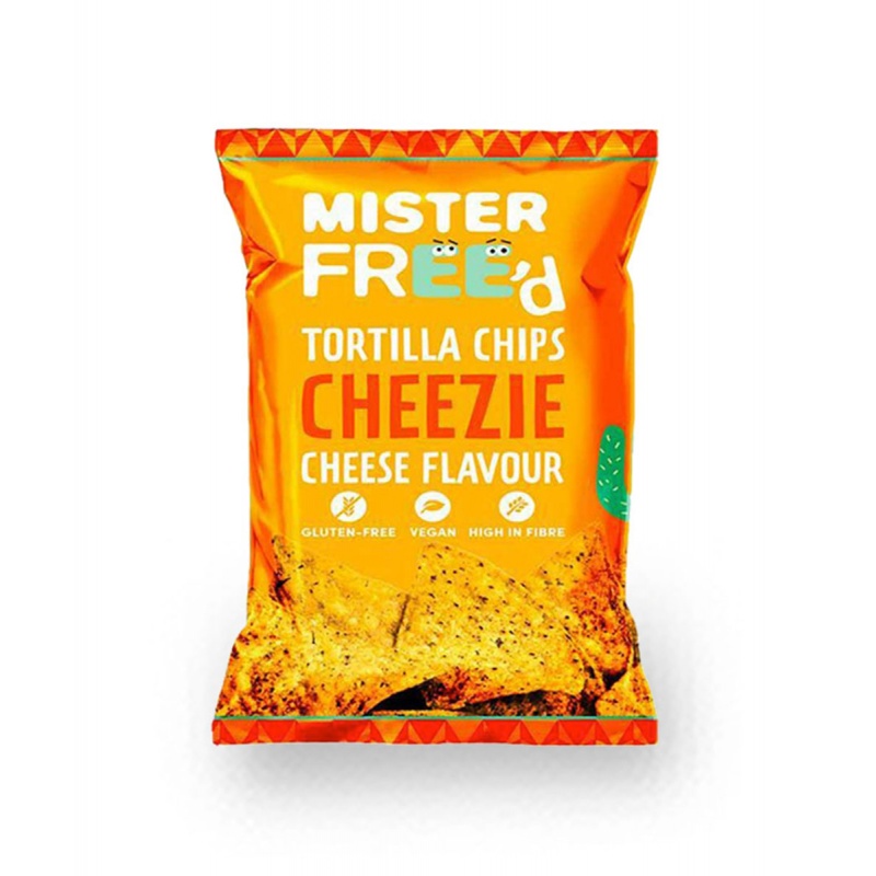 Mister Free'D Mister Free'D Tortilla Chips Με Τυρι Vegan 135G (MIS450585)