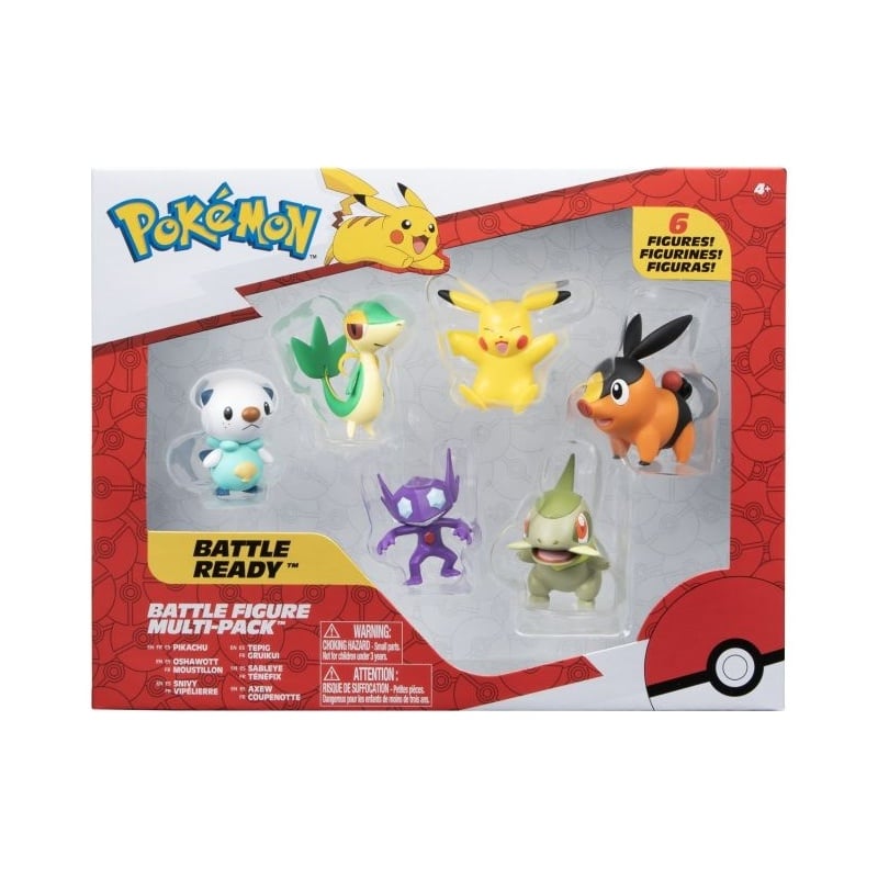 Pokemon Pokemon Φιγούρες 6 Τεμ. W6 (JW002469-W06)