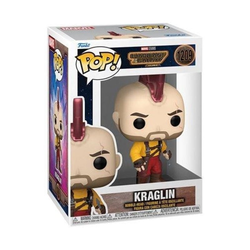 Funko Pop! Marvel: Guardians Of The Galaxy Vol.3 - Kraglin 1209 Bobble-Head Vinyl Figure (67517) φωτογραφία