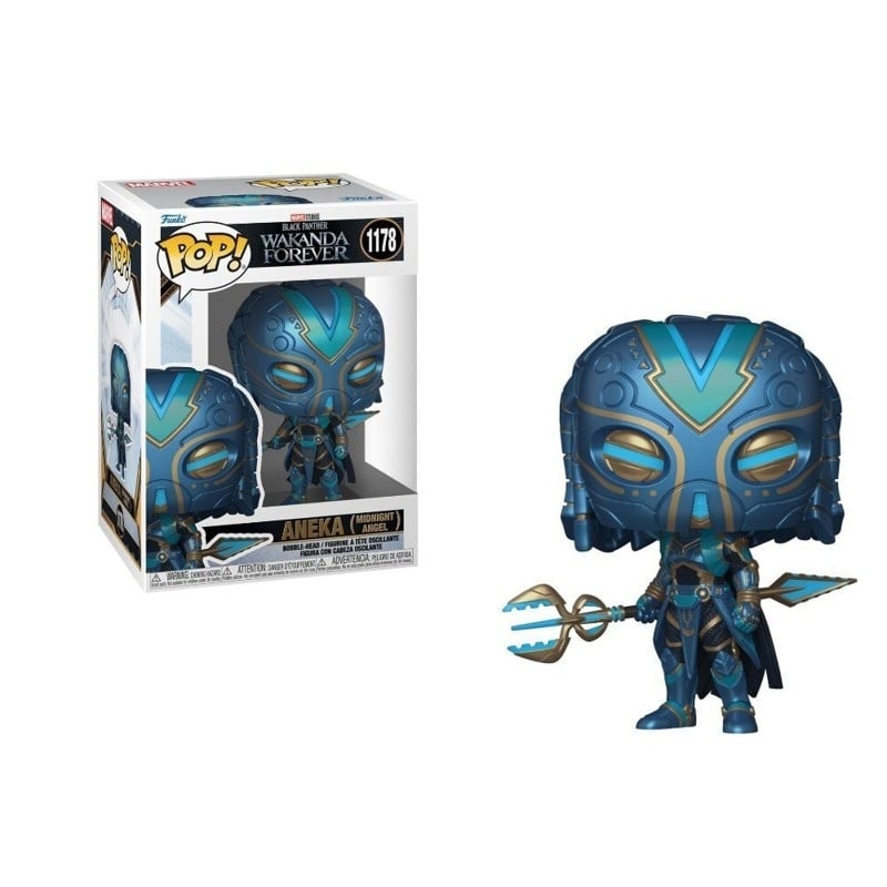 Funko Funko Pop! Marvel: Black Panther Wakanda Forever - Aneka (Midnight Angel) 1178 Bobble-Head Vinyl Figure (66720)