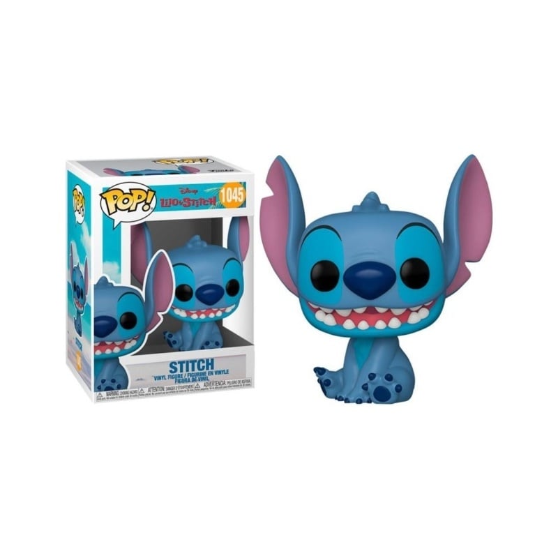 Funko Funko Pop! Disney: Smiling Seated Stitch 1045 (Lilo & Stitch) (UND55617)