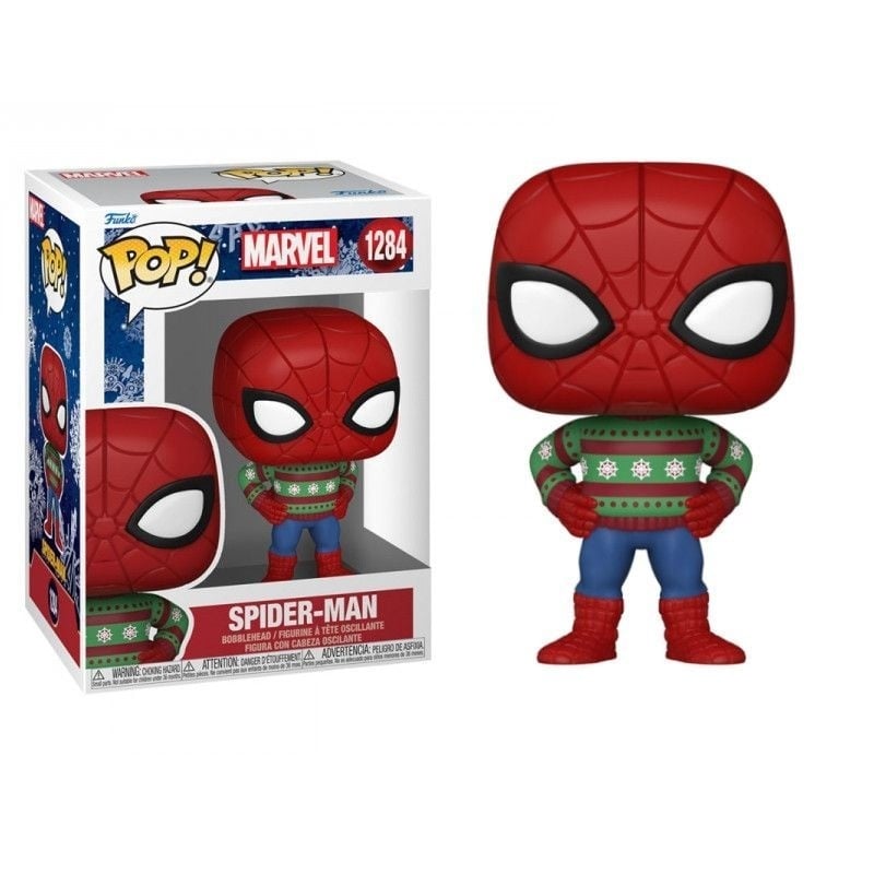 Funko Pop! Marvel Spider-Man (Sweater) 1284 (Holiday '23) (UND72190) φωτογραφία