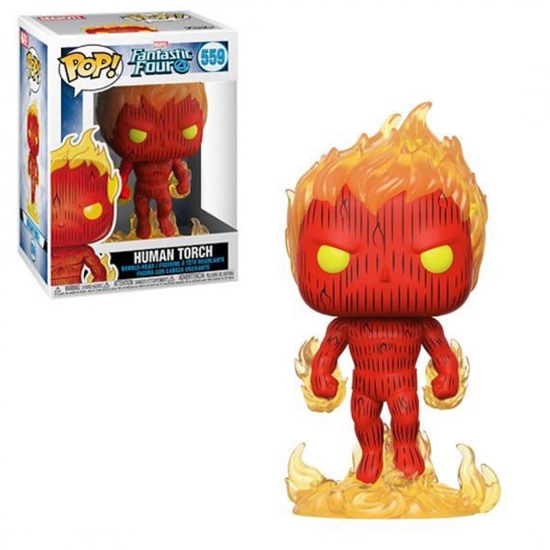 Funko Funko Pop! Human Torch 559 (Fantastic Four) (UND44987)