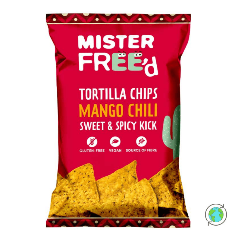 Mister Free'D Mister Free'D Tortilla Chips Μανγκο Τσιλι 135G (MIS451278)