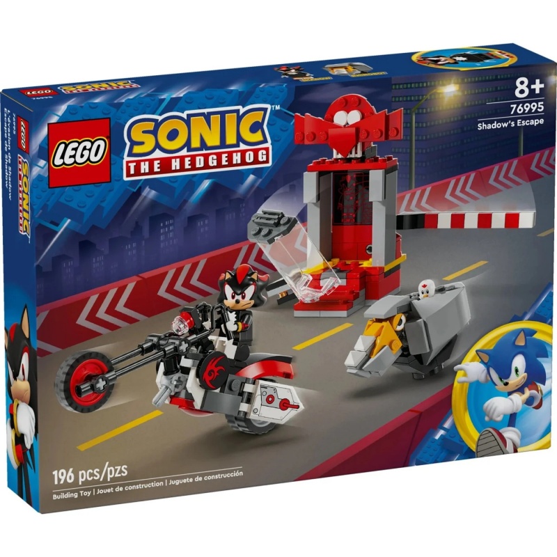 Lego Sonic The Hedgehog Απόδραση Του Shadow (76995)