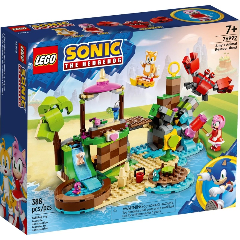 Lego Sonic Νησί Διάσωσης Ζώων Της Amy (76992)